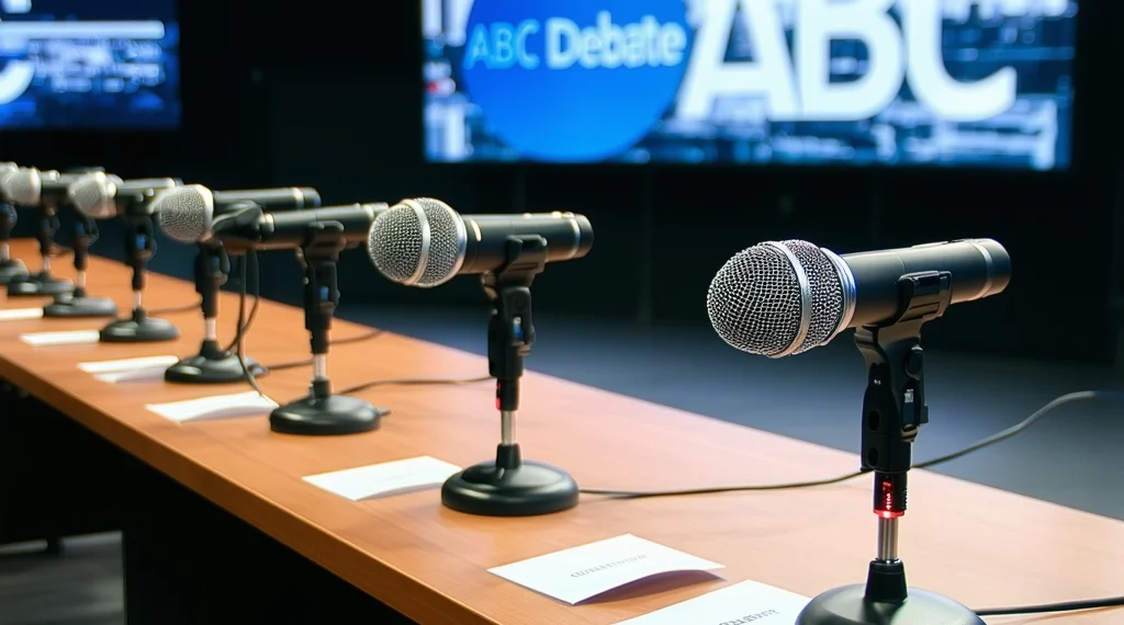 Microfones serao silenciados durante o debate da ABC webp