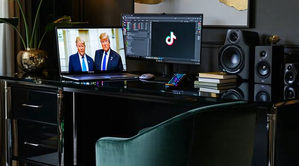 Trump Logan Paul no TikTok gtM visualizacoes ate sexta feira webp