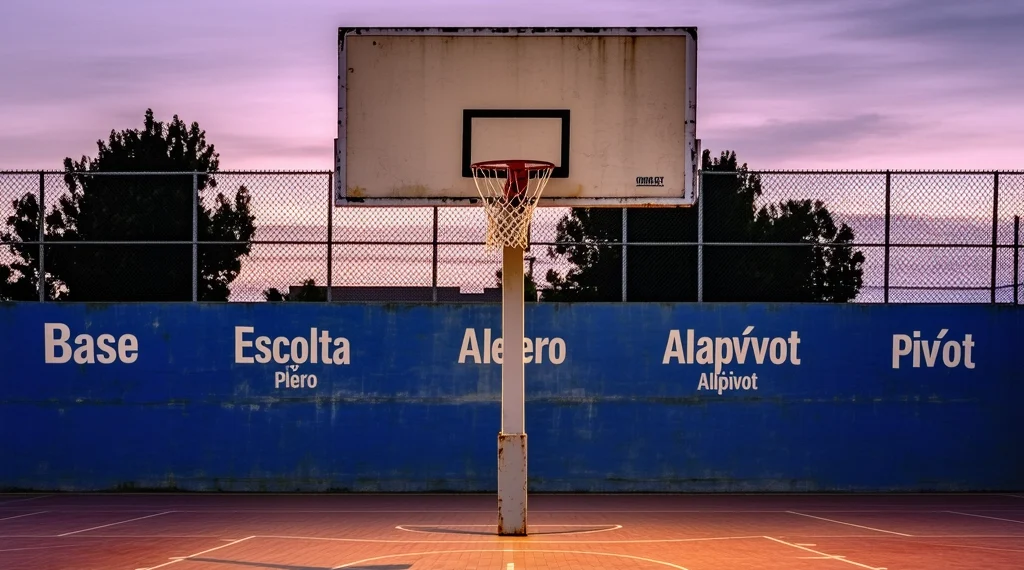 Posições do Basquete em Espanhol