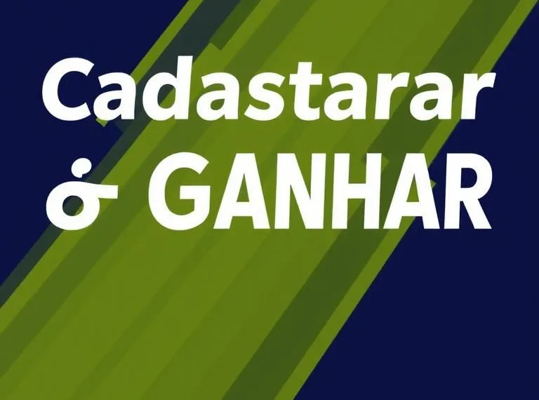 Cadastrar e Ganhar Bônus