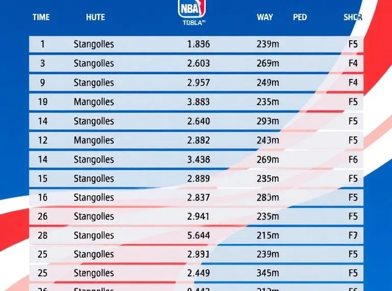 Tabela Da NBA 2023