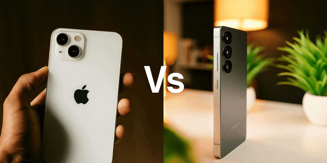 iPhone 13 vs Samsung Galaxy S25