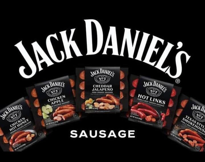 Jack Daniels sabor salsichas