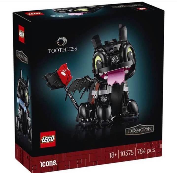 LEGO Banguela, novo dragão encanta fãs antes da estreia do filme LEGO lançara Banguela